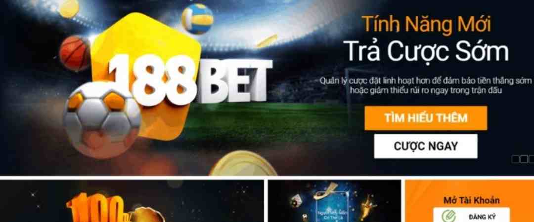 188Bet được tích hợp nhiều tính năng cực kỳ hiện đại