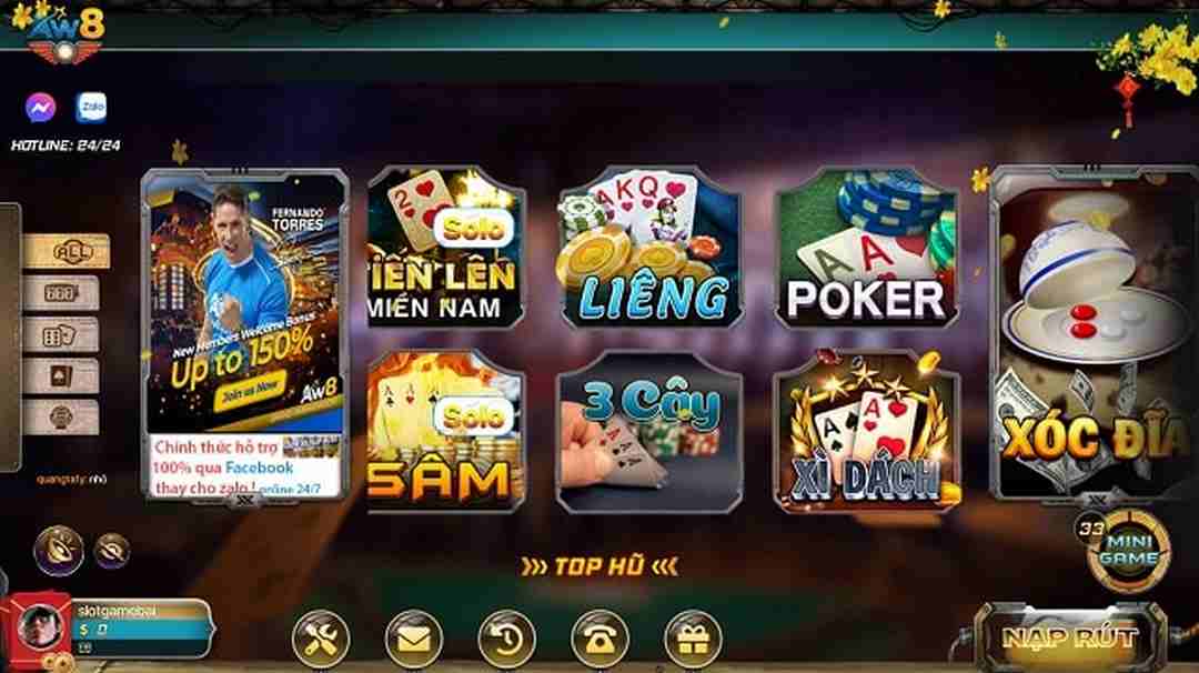 Nhà cái này có đa dạng các thể loại game 